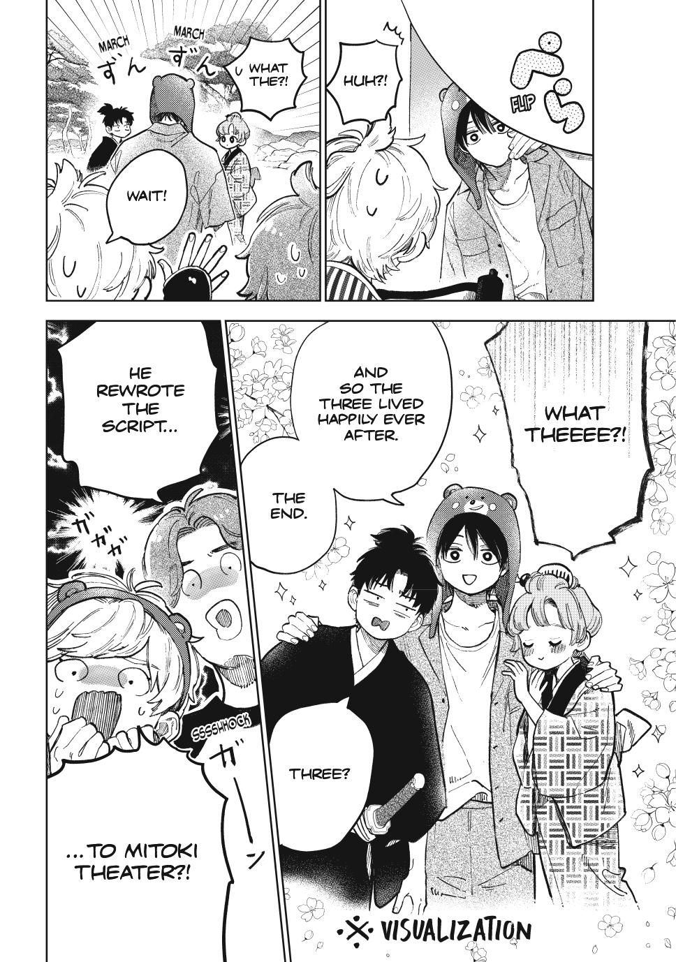 Yubisaki to Renren Chapter 46 page 12 - Chapter 46