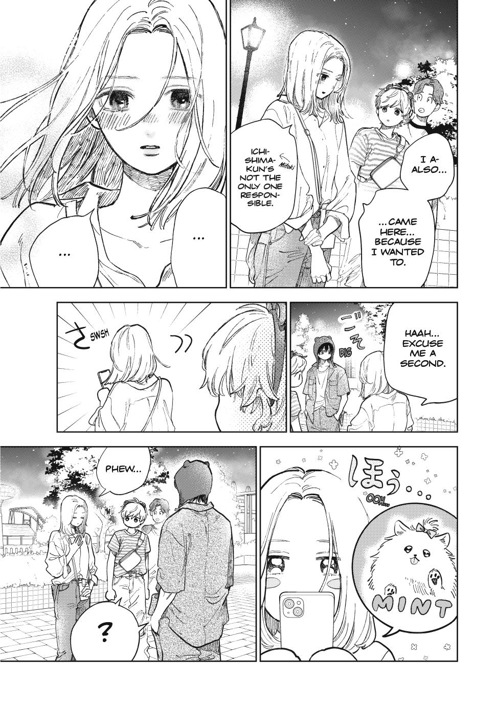 Yubisaki to Renren Chapter 46 page 15 - Chapter 46