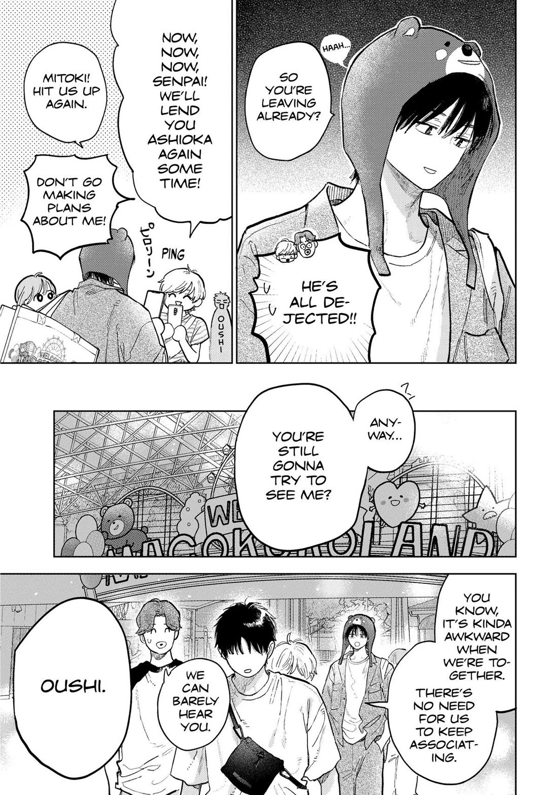 Yubisaki to Renren Chapter 47 page 15 - Chapter 47