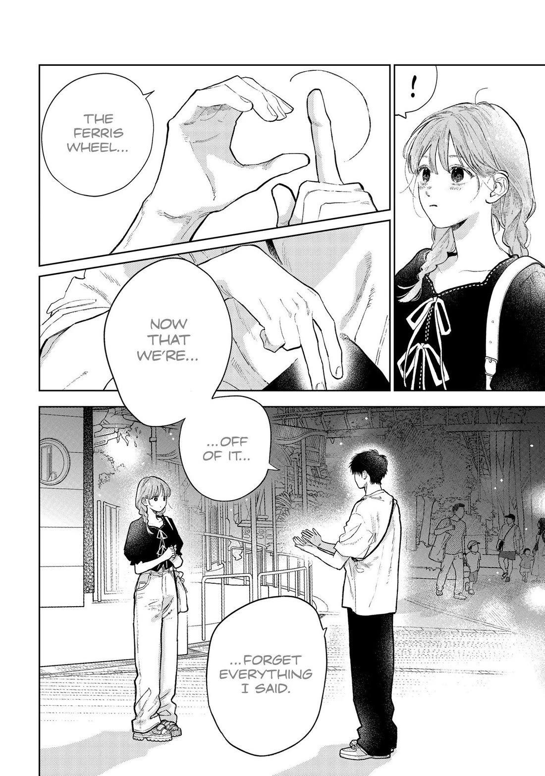 Yubisaki to Renren Chapter 47 page 8 - Chapter 47