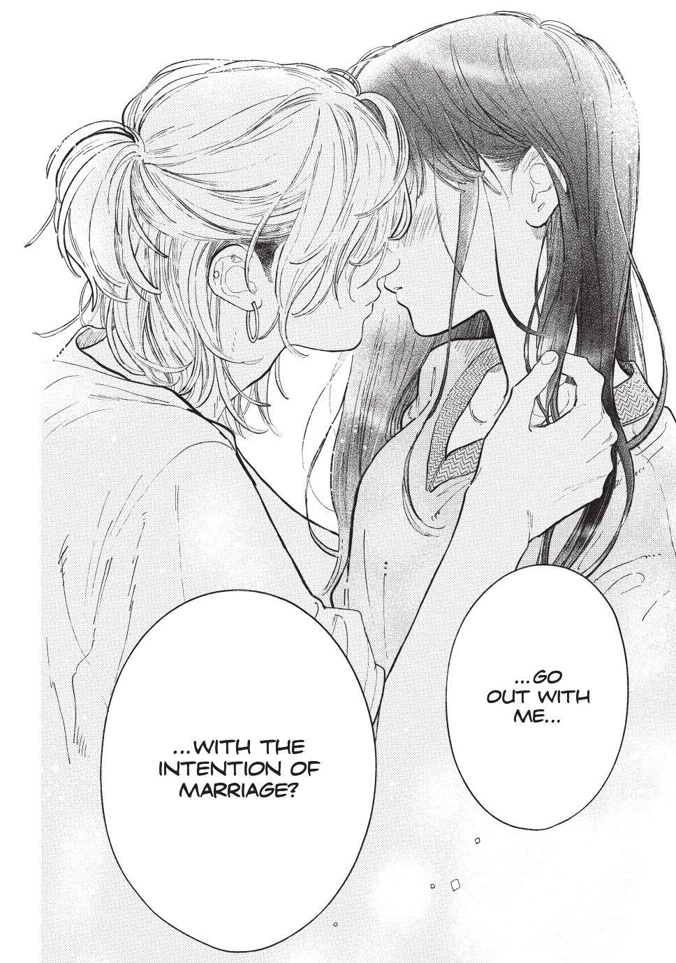 Yubisaki to Renren Chapter 49 page 38 - Chapter 49: Sing.49 ♡ & ☆