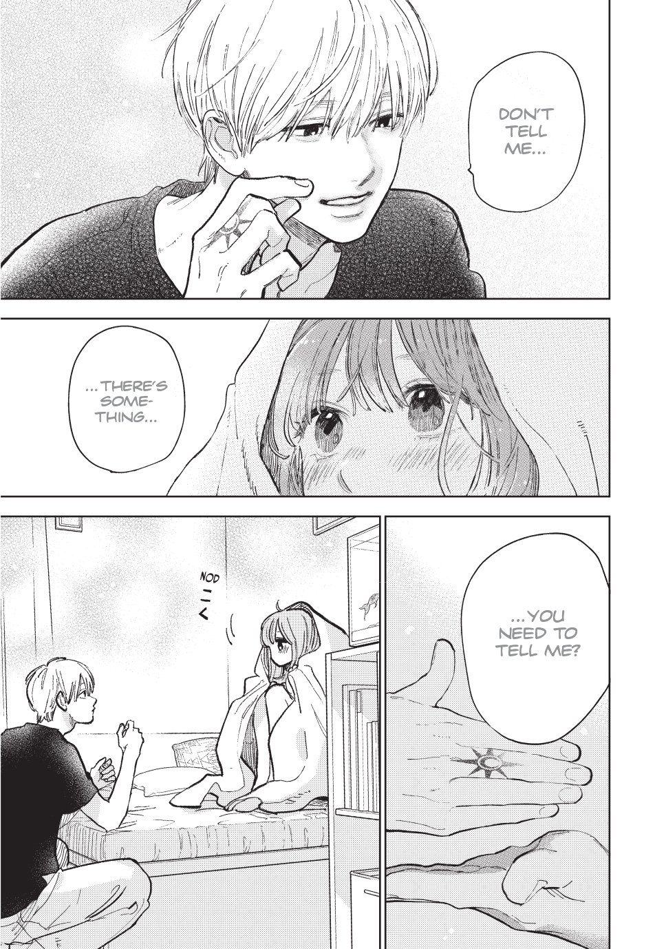 Yubisaki to Renren Chapter 49 page 7 - Chapter 49: Sing.49 ♡ & ☆