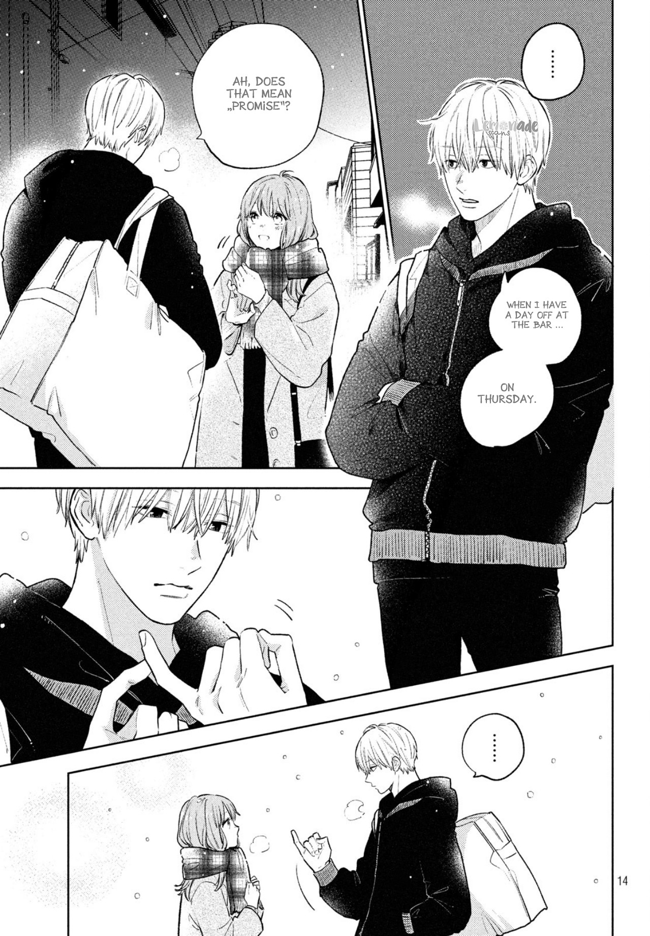 Yubisaki to Renren Chapter 5 page 16 - Chapter 5: Someone is thinking of someone