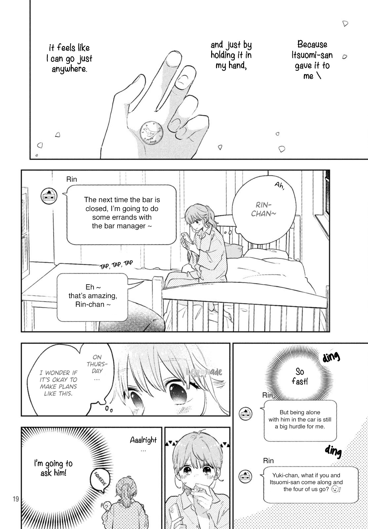Yubisaki to Renren Chapter 5 page 21 - Chapter 5: Someone is thinking of someone