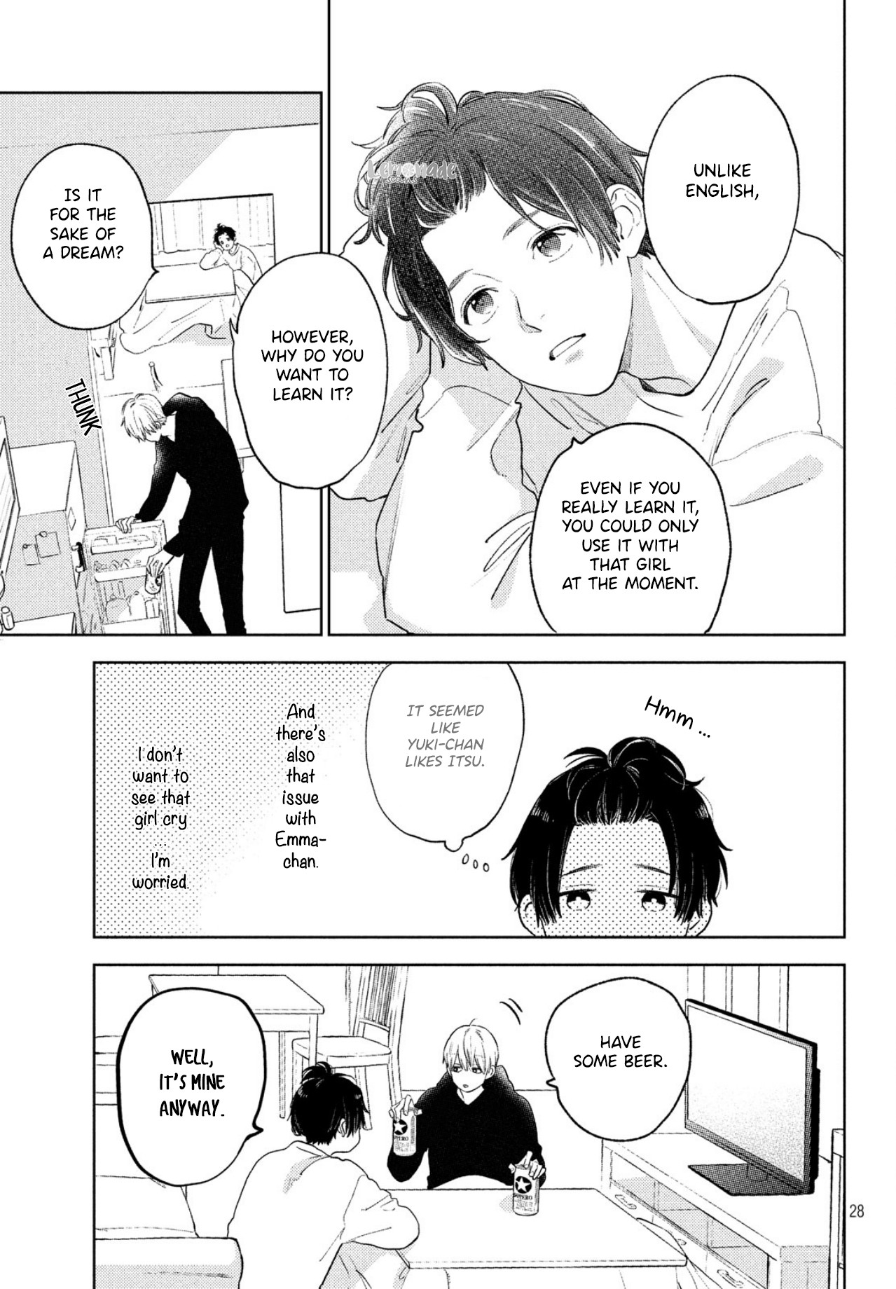 Yubisaki to Renren Chapter 5 page 30 - Chapter 5: Someone is thinking of someone