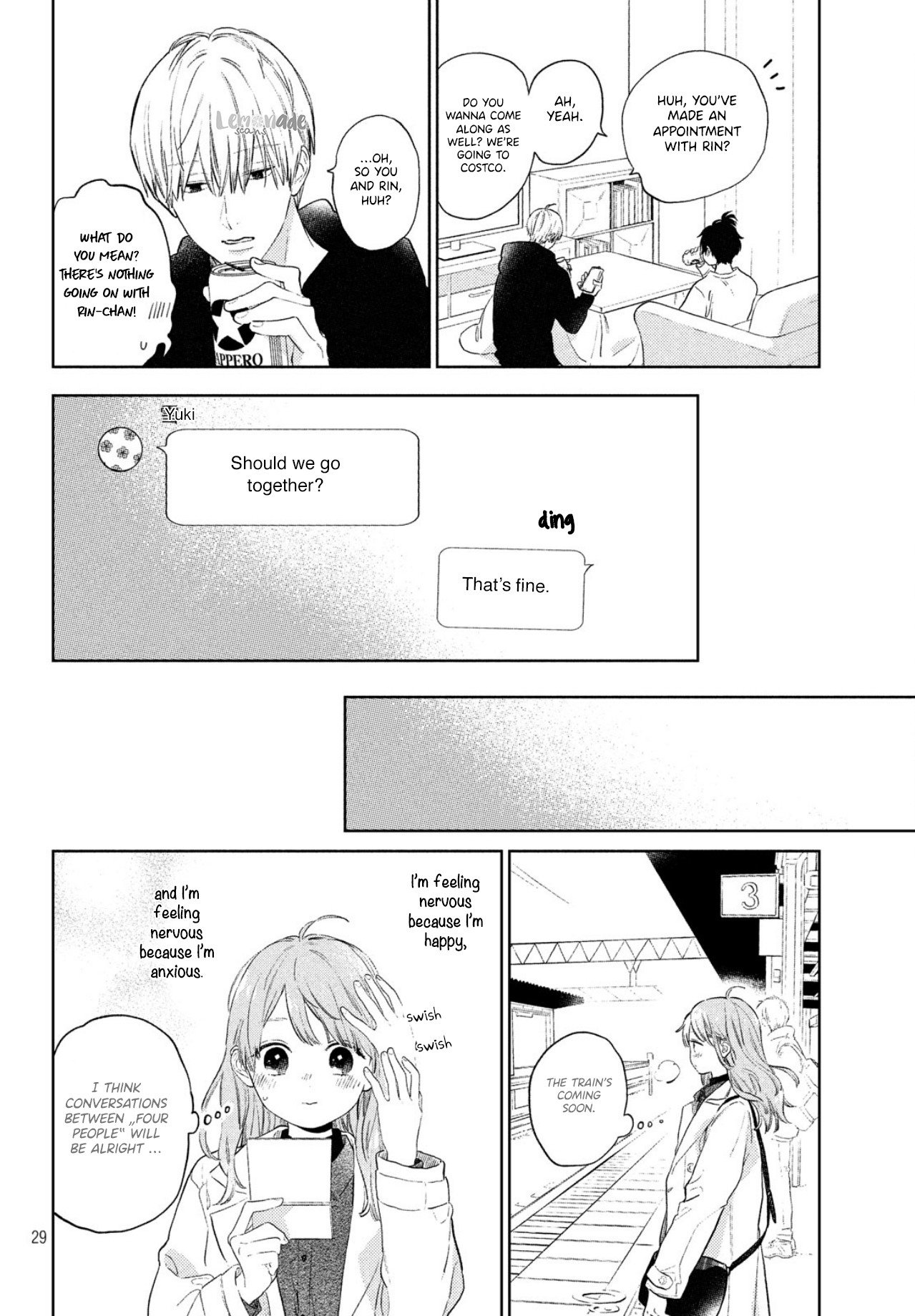 Yubisaki to Renren Chapter 5 page 31 - Chapter 5: Someone is thinking of someone
