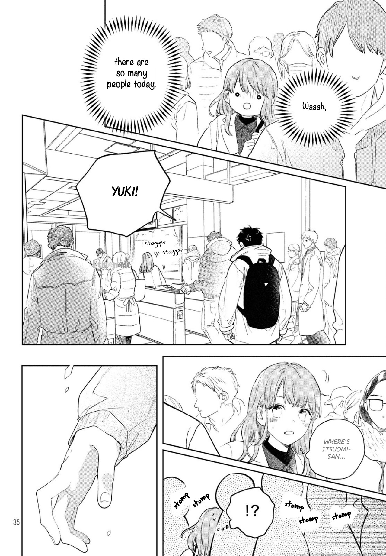 Yubisaki to Renren Chapter 5 page 37 - Chapter 5: Someone is thinking of someone