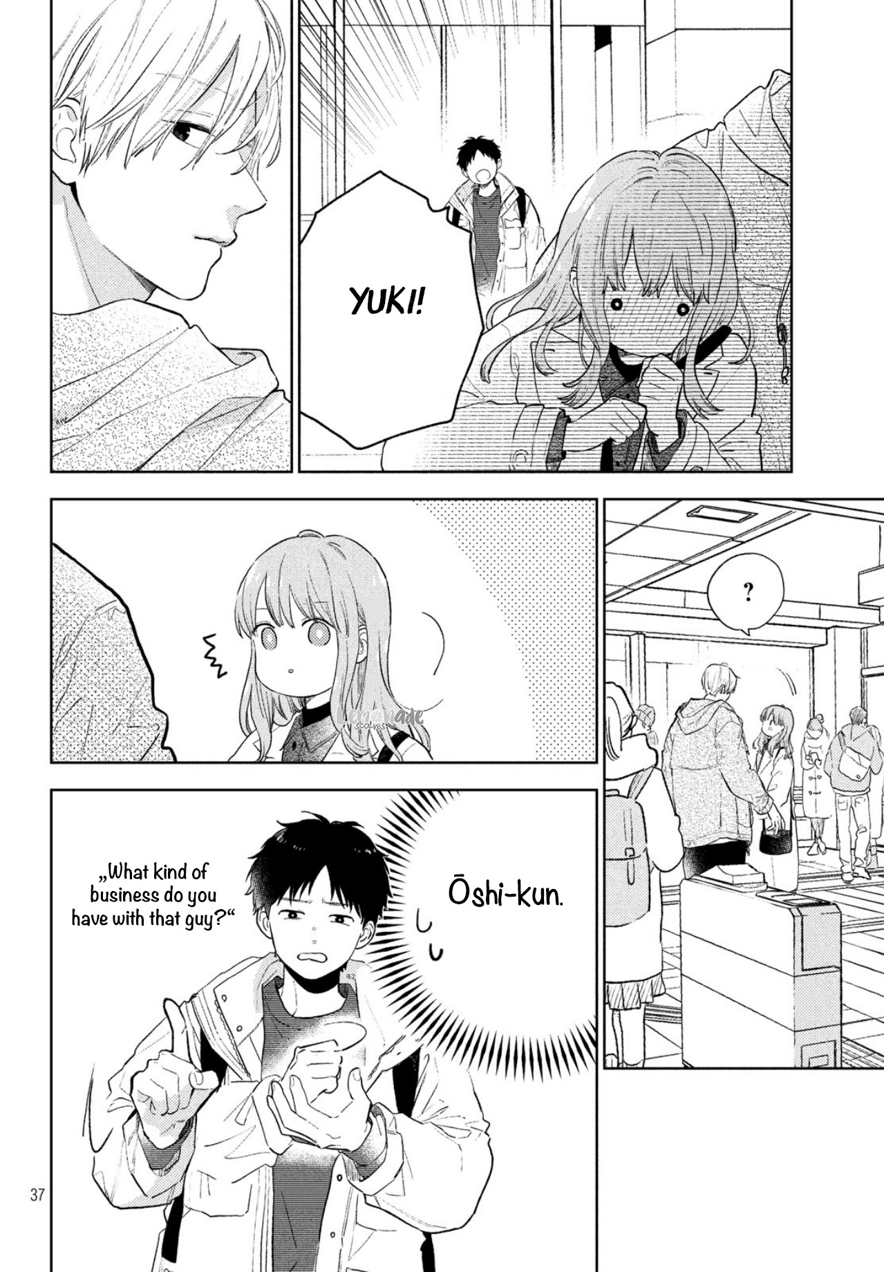 Yubisaki to Renren Chapter 5 page 39 - Chapter 5: Someone is thinking of someone