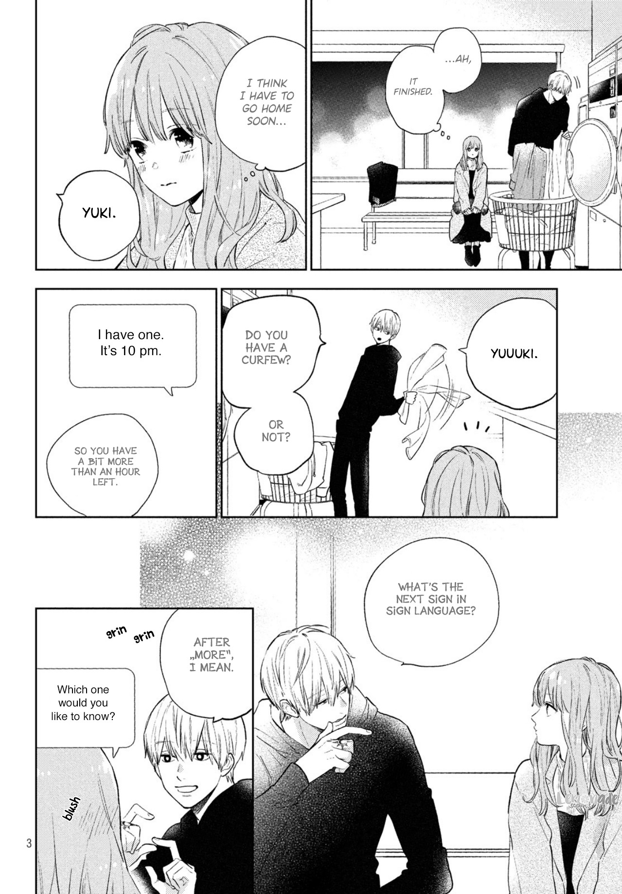 Yubisaki to Renren Chapter 5 page 5 - Chapter 5: Someone is thinking of someone