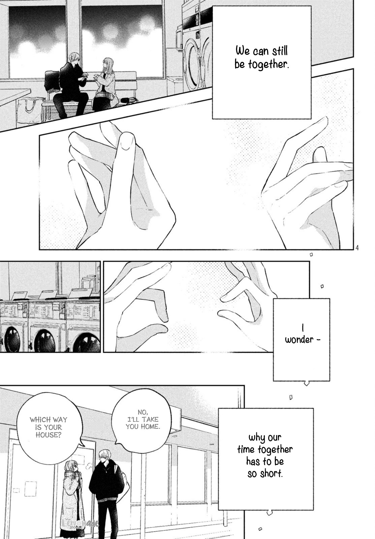 Yubisaki to Renren Chapter 5 page 6 - Chapter 5: Someone is thinking of someone