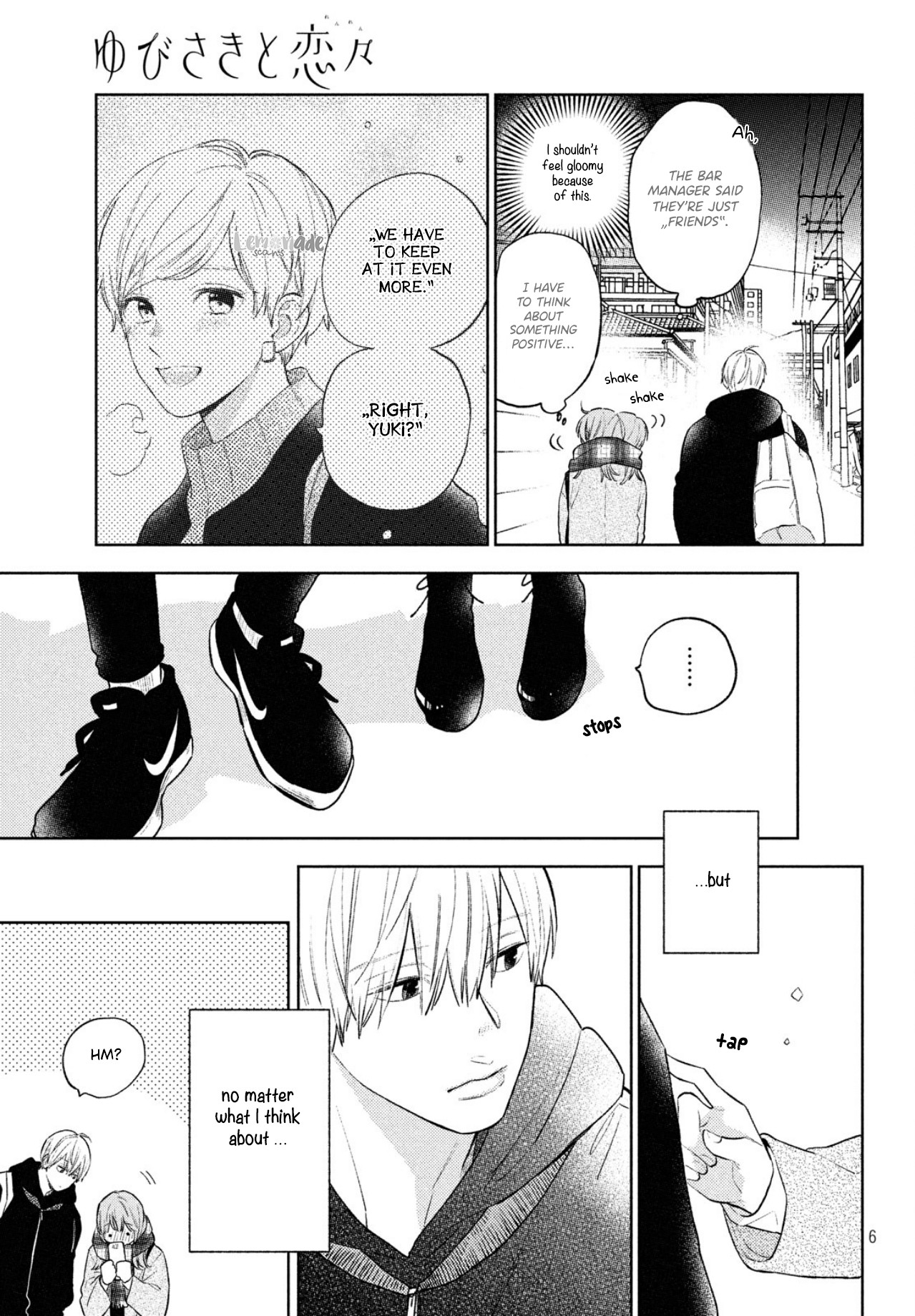 Yubisaki to Renren Chapter 5 page 8 - Chapter 5: Someone is thinking of someone