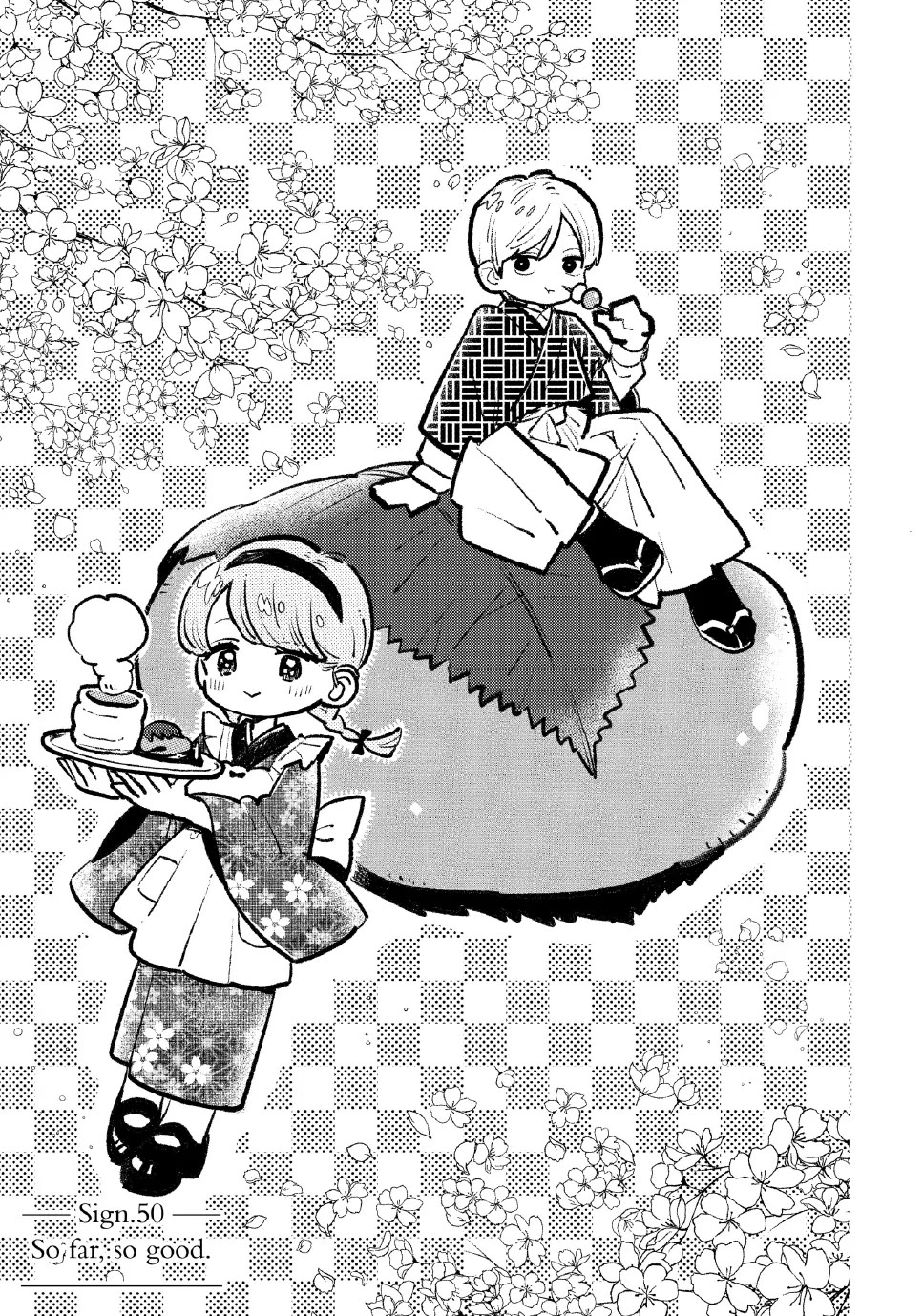 Yubisaki to Renren Chapter 50 page 1 - Chapter 50: Sing.50 So far, so good