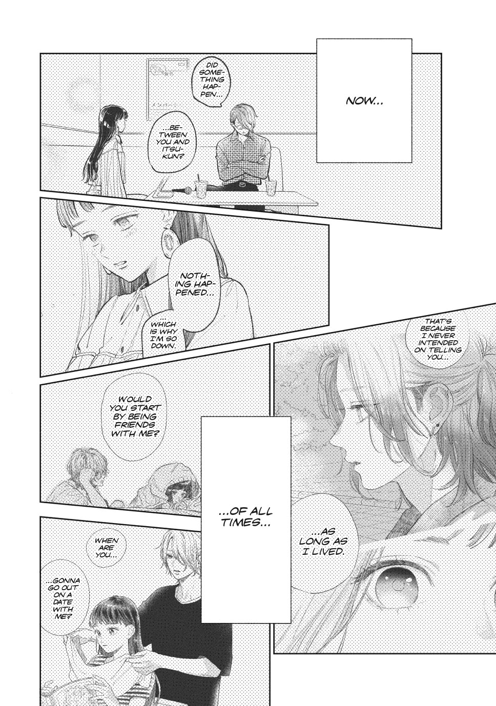 Yubisaki to Renren Chapter 50 page 14 - Chapter 50: Sing.50 So far, so good