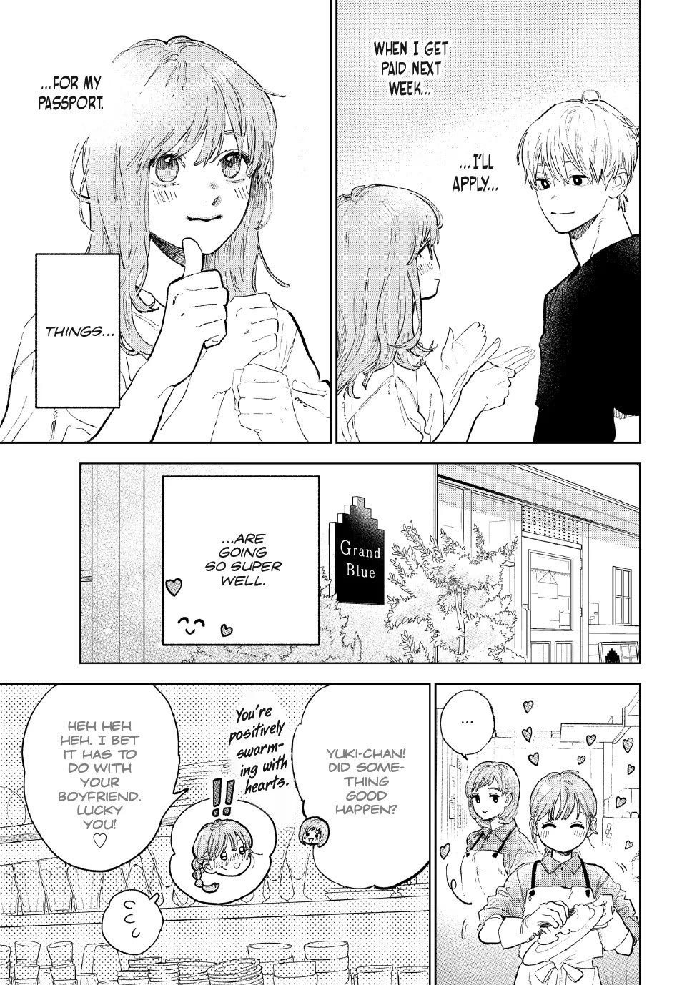 Yubisaki to Renren Chapter 50 page 27 - Chapter 50: Sing.50 So far, so good