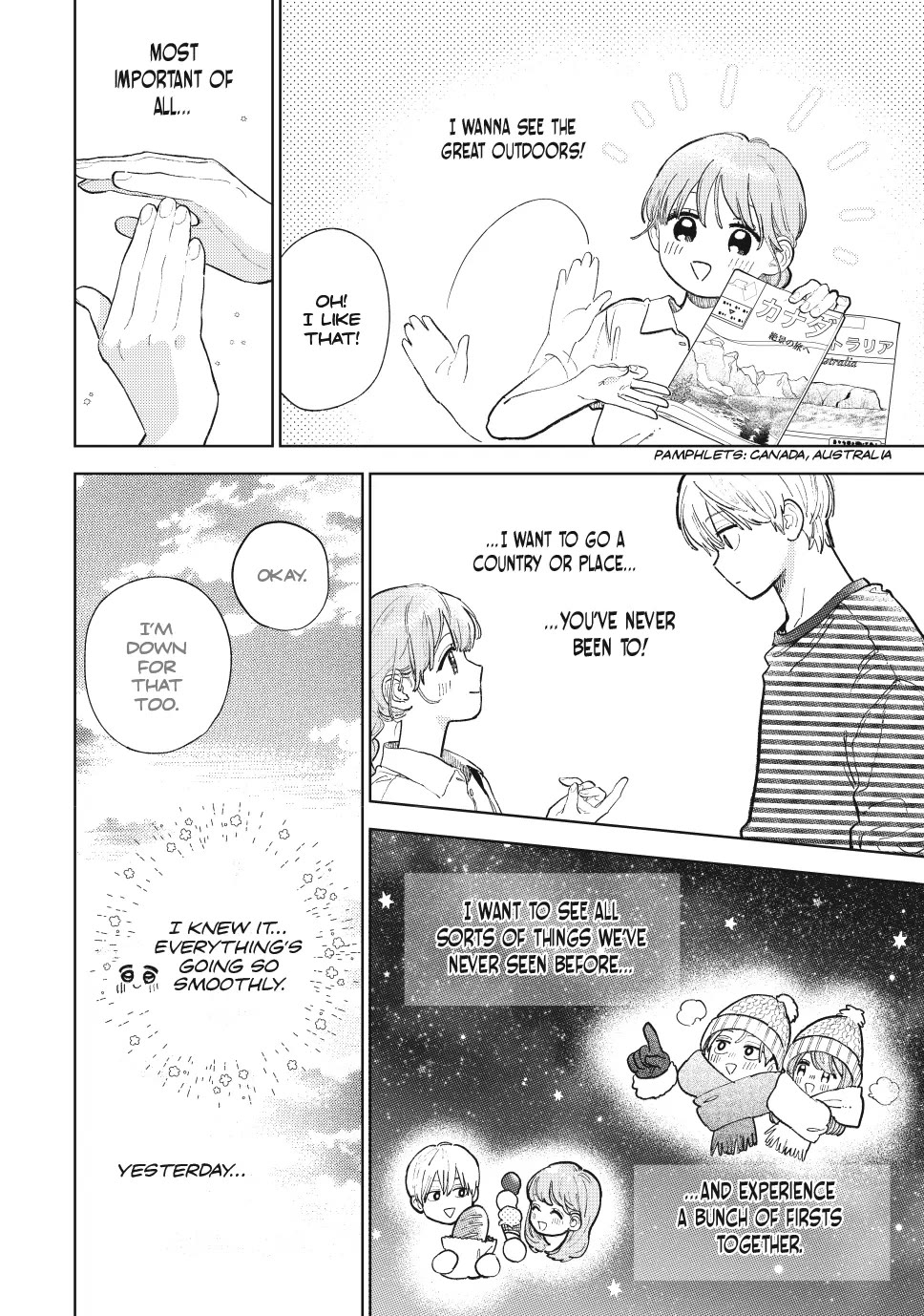 Yubisaki to Renren Chapter 50 page 32 - Chapter 50: Sing.50 So far, so good