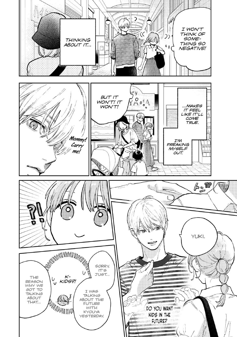 Yubisaki to Renren Chapter 50 page 34 - Chapter 50: Sing.50 So far, so good