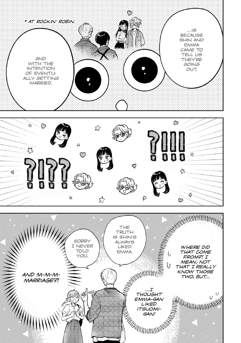 Yubisaki to Renren Chapter 50 page 35 - Chapter 50: Sing.50 So far, so good