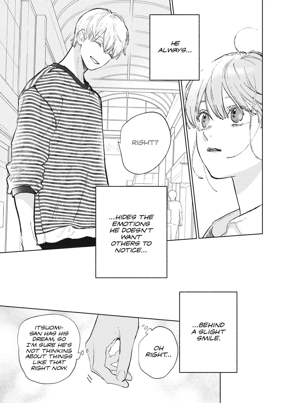 Yubisaki to Renren Chapter 50 page 37 - Chapter 50: Sing.50 So far, so good