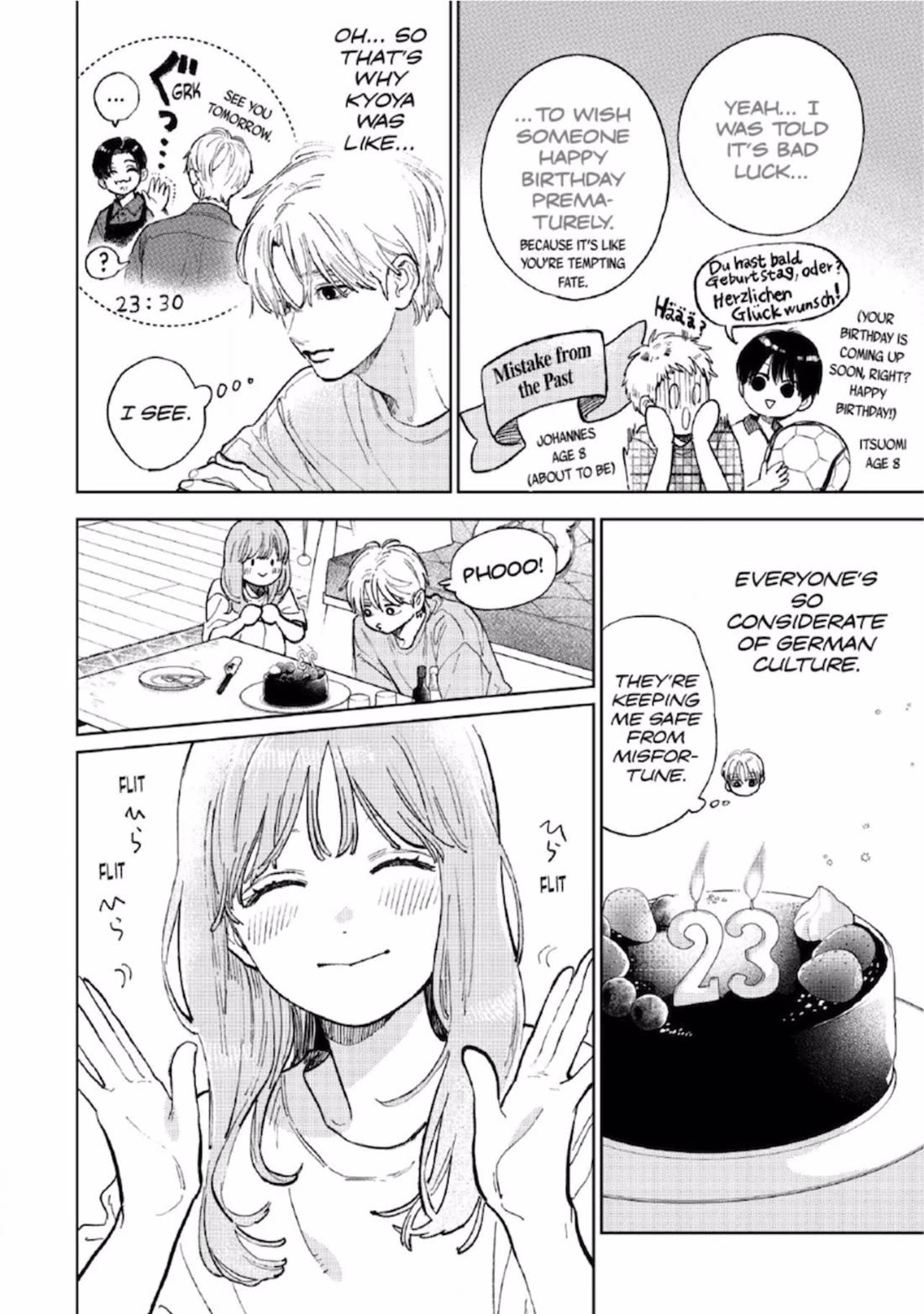 Yubisaki to Renren Chapter 51 page 10 - Chapter 51: Sing.51 September 1