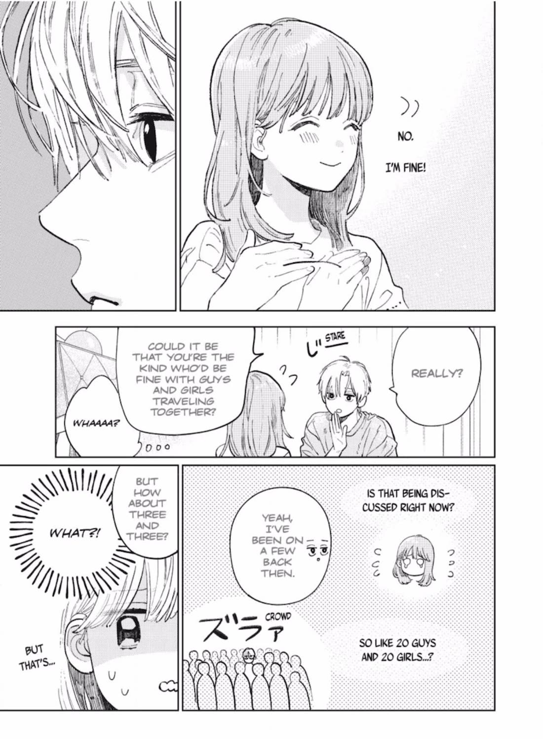 Yubisaki to Renren Chapter 51 page 17 - Chapter 51: Sing.51 September 1