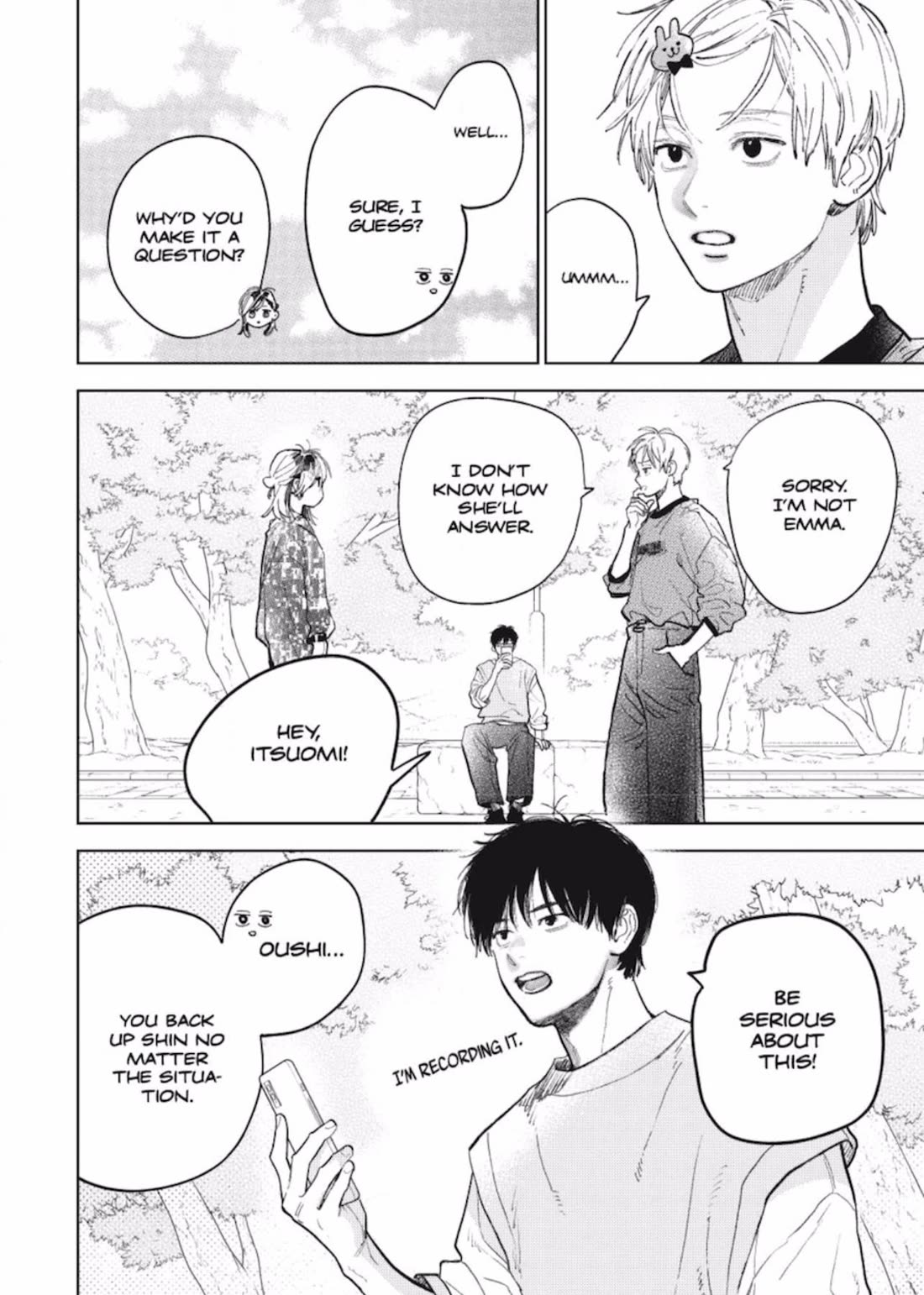 Yubisaki to Renren Chapter 51 page 26 - Chapter 51: Sing.51 September 1