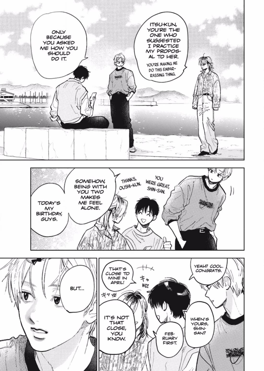 Yubisaki to Renren Chapter 51 page 27 - Chapter 51: Sing.51 September 1