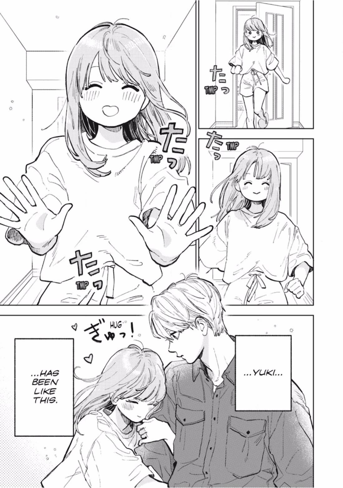 Yubisaki to Renren Chapter 51 page 3 - Chapter 51: Sing.51 September 1