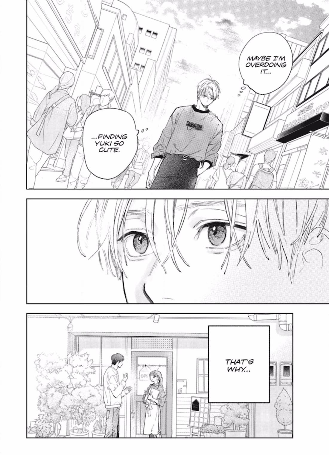 Yubisaki to Renren Chapter 51 page 36 - Chapter 51: Sing.51 September 1