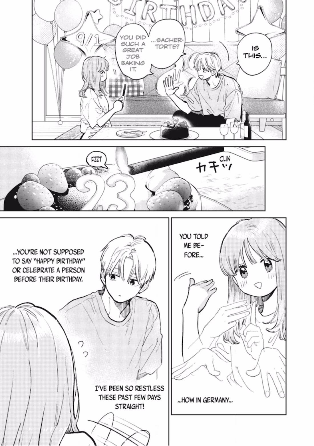 Yubisaki to Renren Chapter 51 page 9 - Chapter 51: Sing.51 September 1