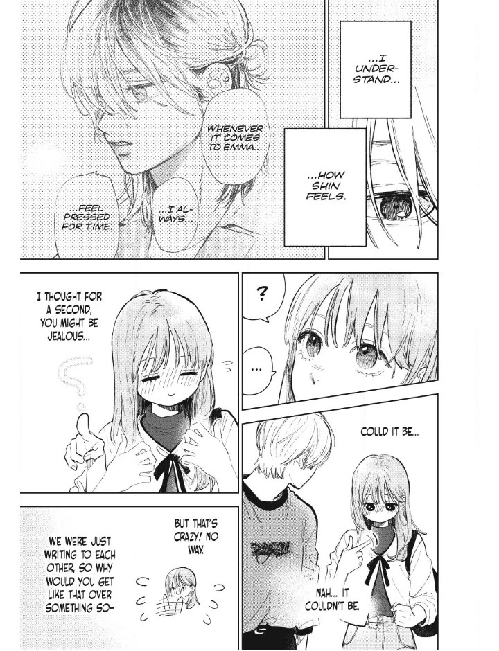 Yubisaki to Renren Chapter 52 page 11 - Chapter 52: Sing.52 jealousy x jealousy