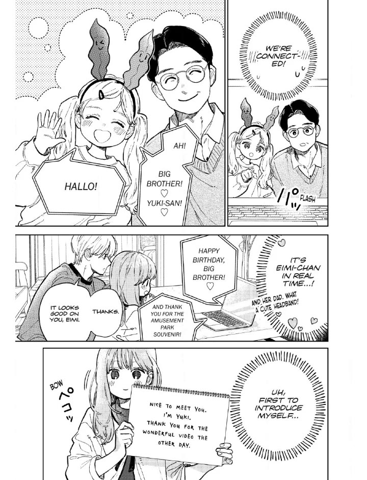 Yubisaki to Renren Chapter 52 page 21 - Chapter 52: Sing.52 jealousy x jealousy