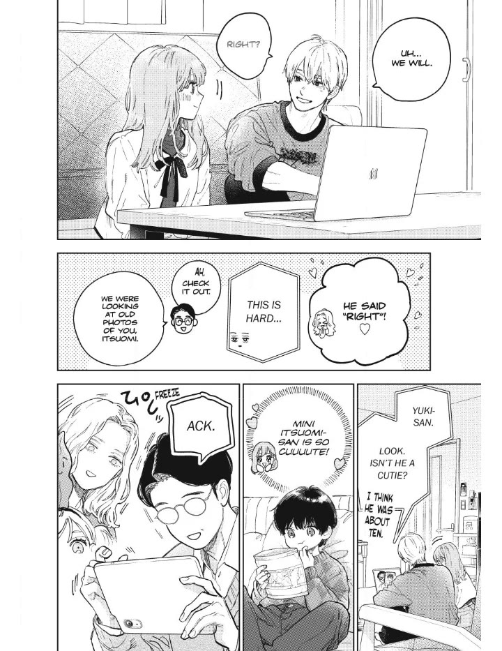 Yubisaki to Renren Chapter 52 page 28 - Chapter 52: Sing.52 jealousy x jealousy