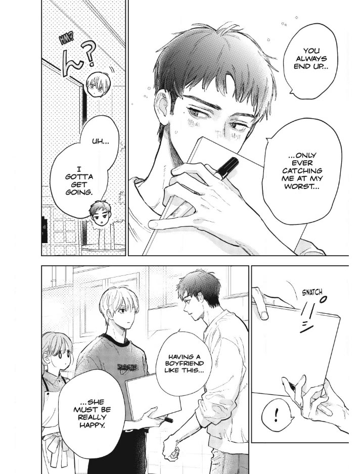 Yubisaki to Renren Chapter 52 page 6 - Chapter 52: Sing.52 jealousy x jealousy