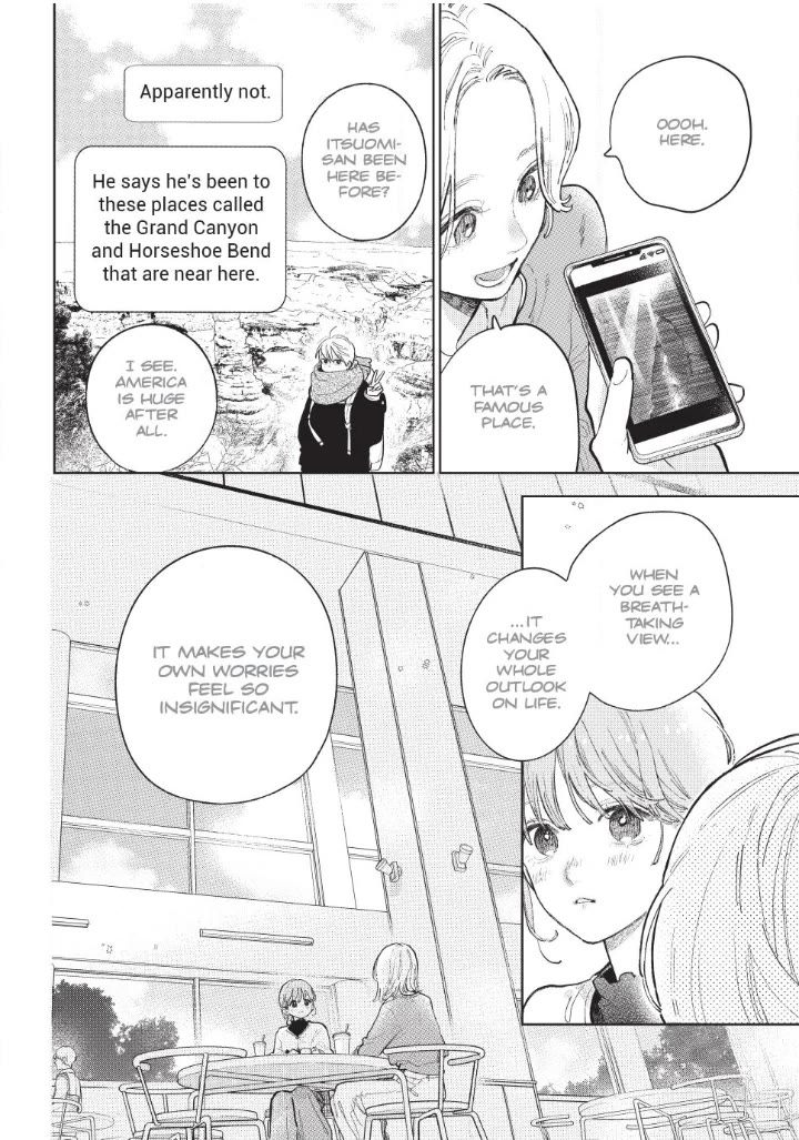 Yubisaki to Renren Chapter 53 page 10 - Chapter 53: Sing.53 Before Leaving the Country