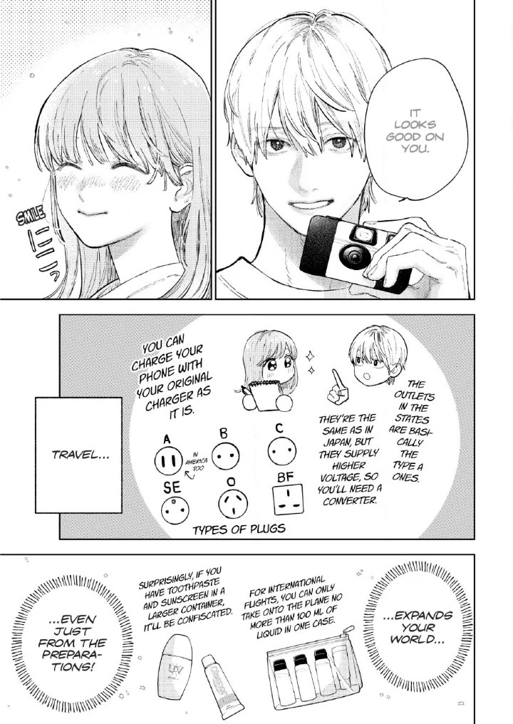Yubisaki to Renren Chapter 53 page 13 - Chapter 53: Sing.53 Before Leaving the Country