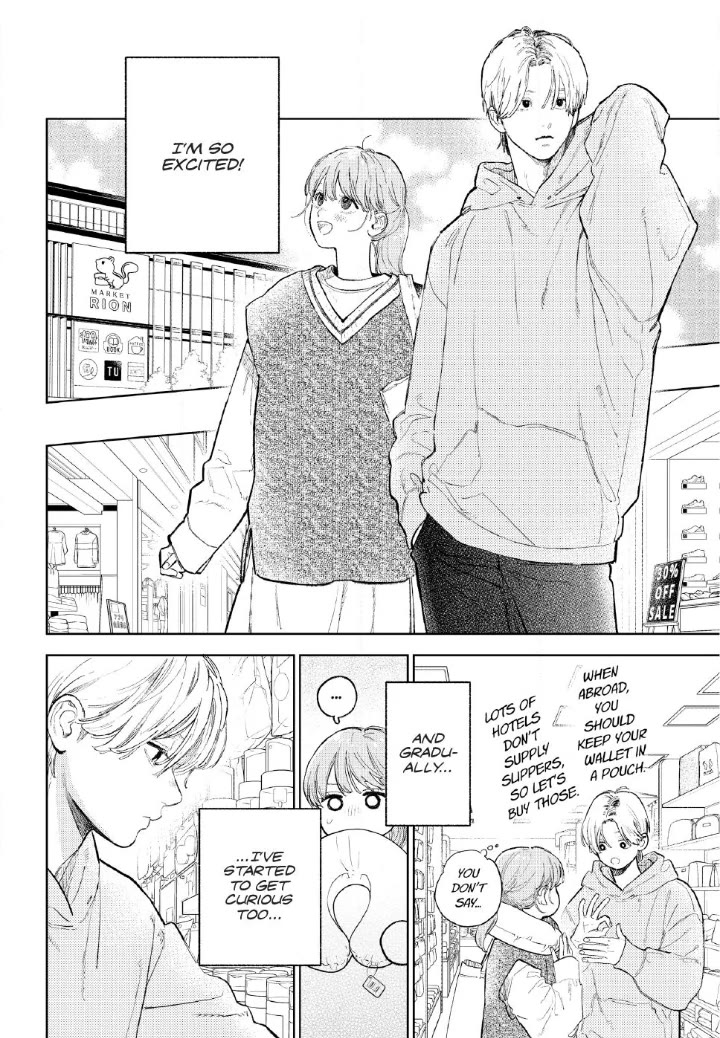 Yubisaki to Renren Chapter 53 page 14 - Chapter 53: Sing.53 Before Leaving the Country