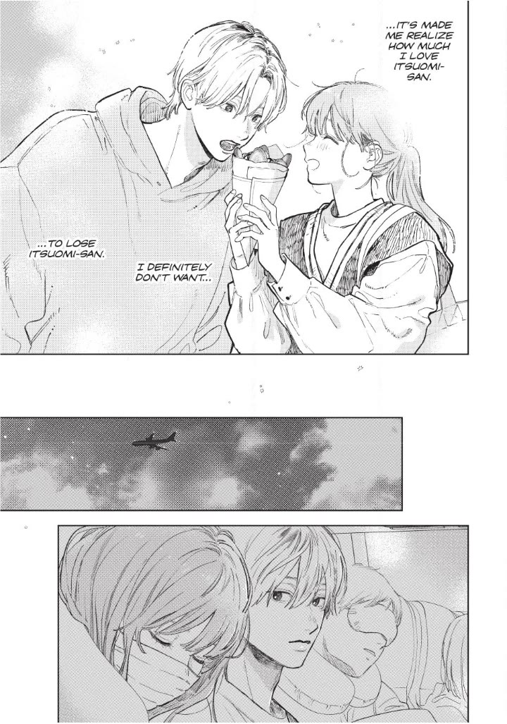 Yubisaki to Renren Chapter 53 page 19 - Chapter 53: Sing.53 Before Leaving the Country