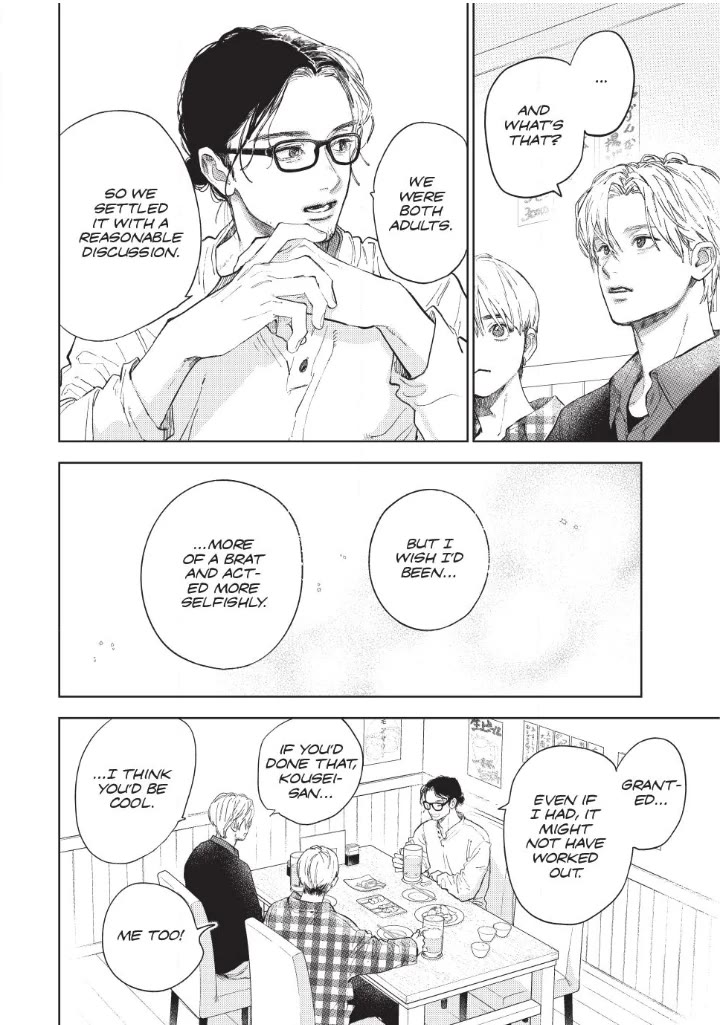 Yubisaki to Renren Chapter 53 page 34 - Chapter 53: Sing.53 Before Leaving the Country