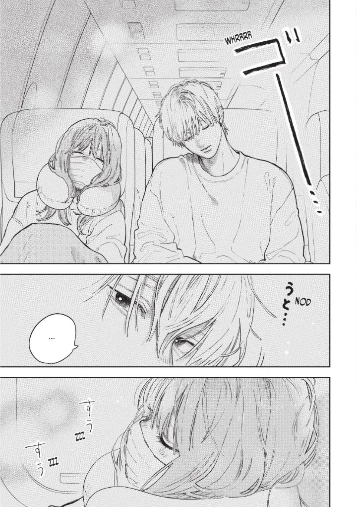 Yubisaki to Renren Chapter 53 page 37 - Chapter 53: Sing.53 Before Leaving the Country
