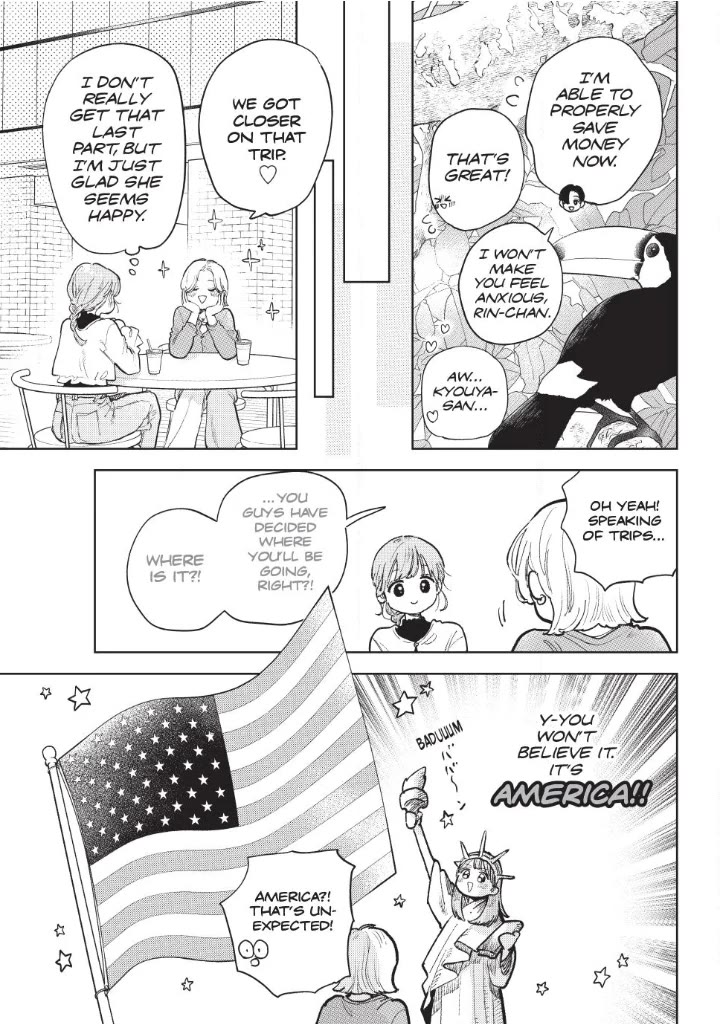 Yubisaki to Renren Chapter 53 page 9 - Chapter 53: Sing.53 Before Leaving the Country