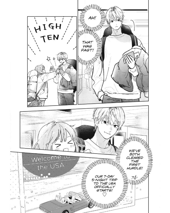 Yubisaki to Renren Chapter 54 page 13 - Chapter 54: Sing.54: Have a Nice Trip