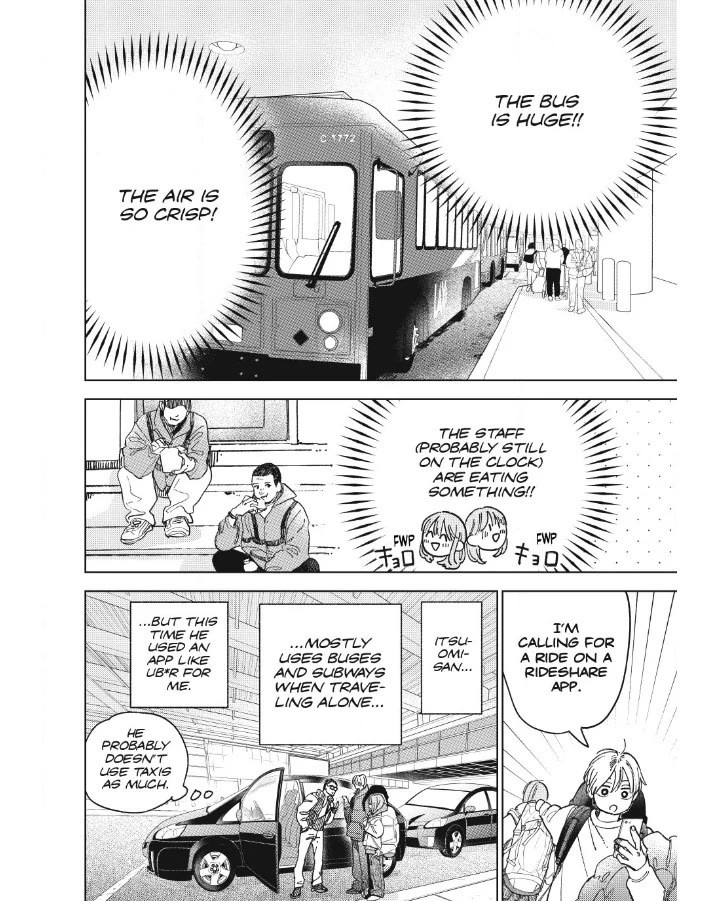 Yubisaki to Renren Chapter 54 page 14 - Chapter 54: Sing.54: Have a Nice Trip