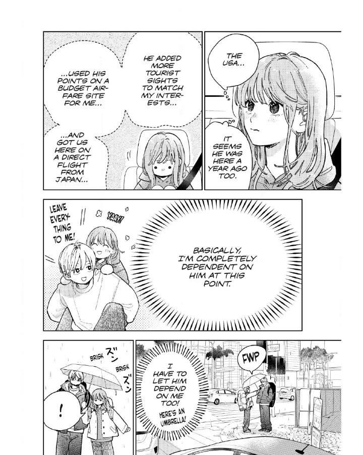 Yubisaki to Renren Chapter 54 page 16 - Chapter 54: Sing.54: Have a Nice Trip