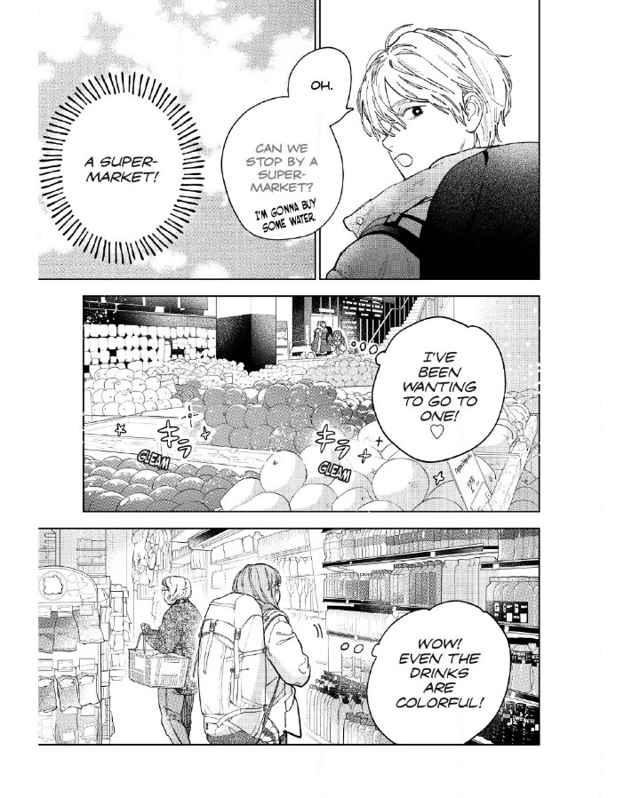 Yubisaki to Renren Chapter 54 page 21 - Chapter 54: Sing.54: Have a Nice Trip