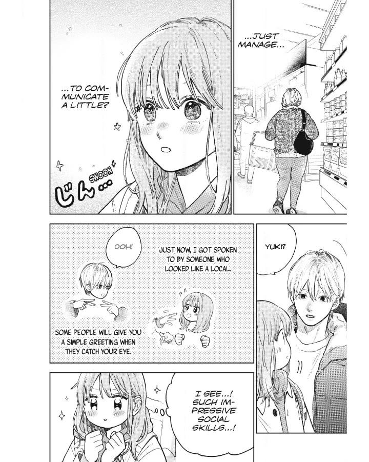 Yubisaki to Renren Chapter 54 page 24 - Chapter 54: Sing.54: Have a Nice Trip