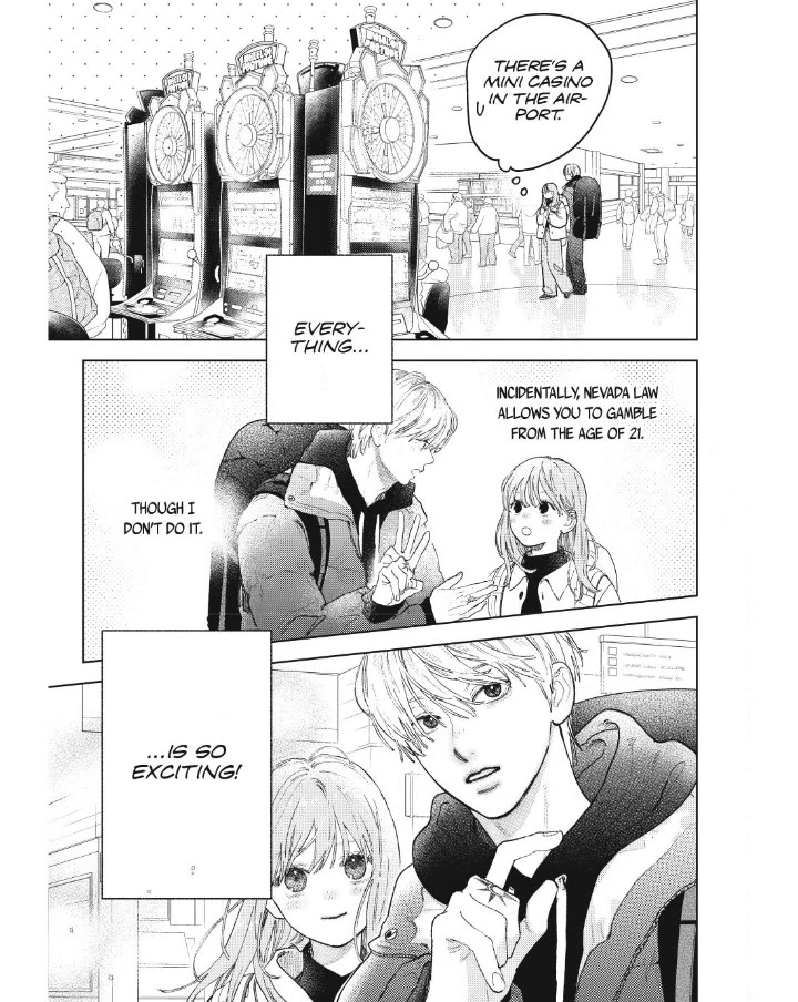 Yubisaki to Renren Chapter 54 page 27 - Chapter 54: Sing.54: Have a Nice Trip