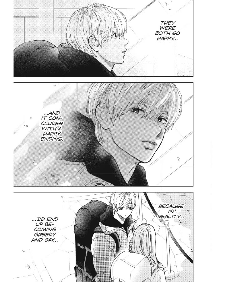 Yubisaki to Renren Chapter 54 page 37 - Chapter 54: Sing.54: Have a Nice Trip