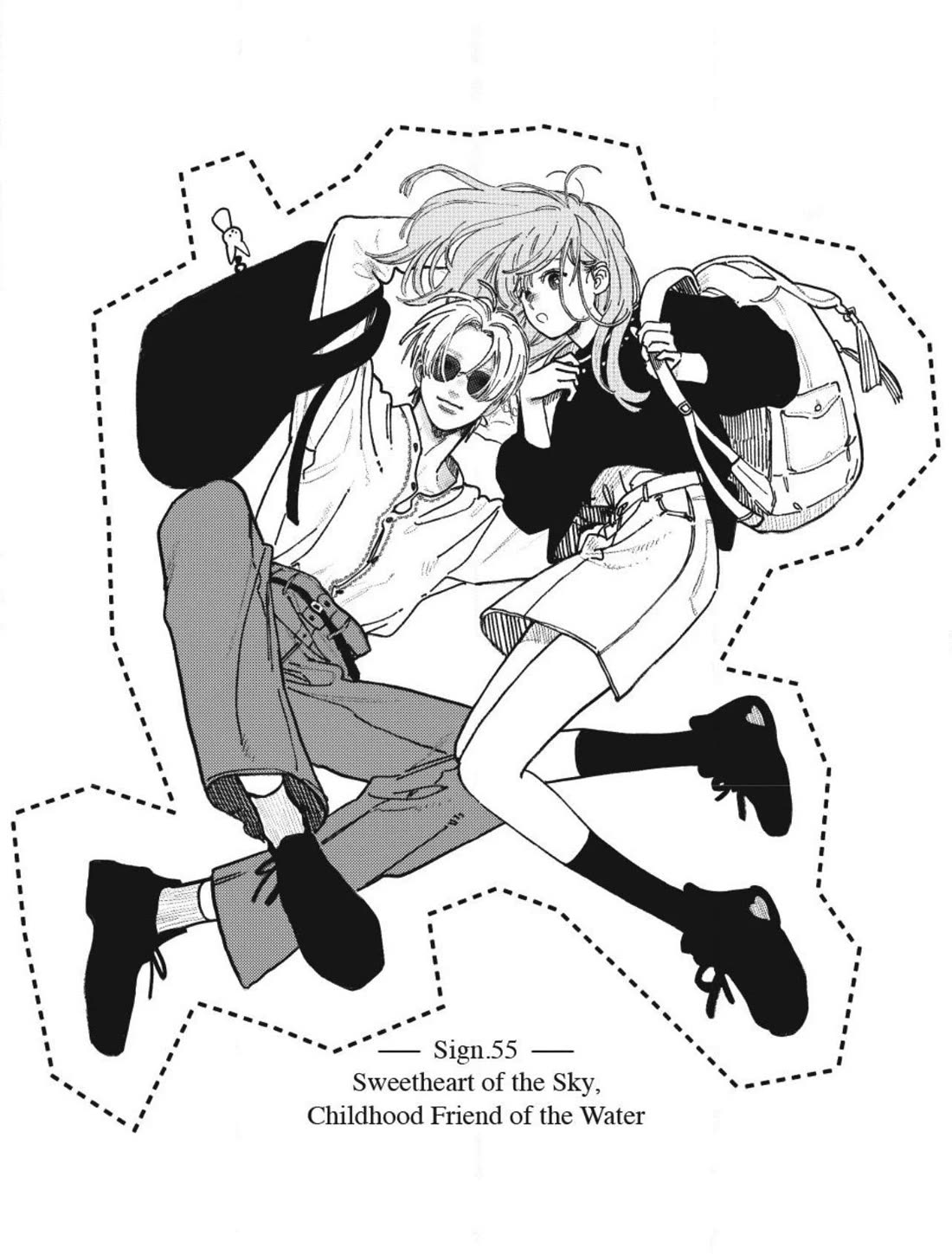 Yubisaki to Renren Chapter 55 page 1 - Chapter 55