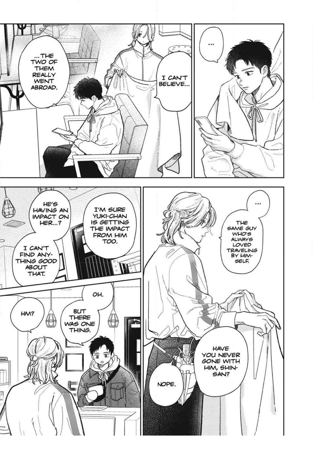 Yubisaki to Renren Chapter 55 page 21 - Chapter 55