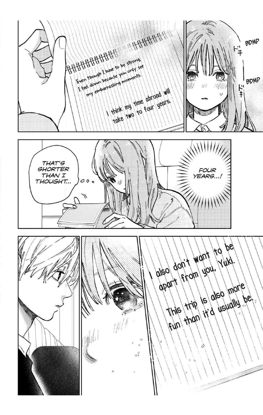 Yubisaki to Renren Chapter 56 page 10 - Chapter 56